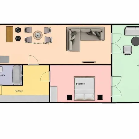 Apartment Peaceful Oasis Near Center - Free Parking, Terrace *